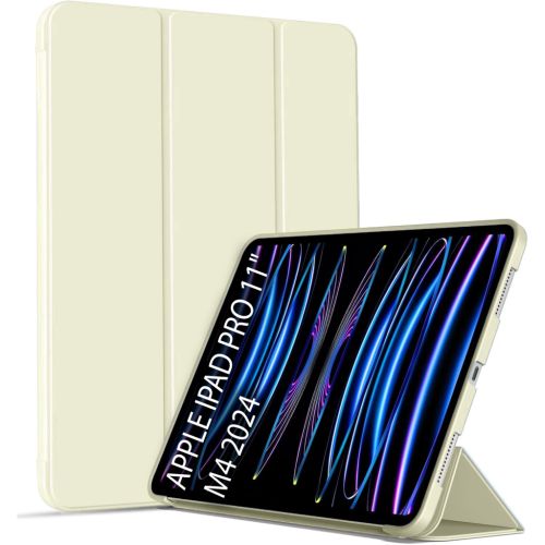 Чехол для планшета Armorstandart Tri Fold Soft TPU Silicone Apple iPad Pro 11 M4 2024 Beige (711745)