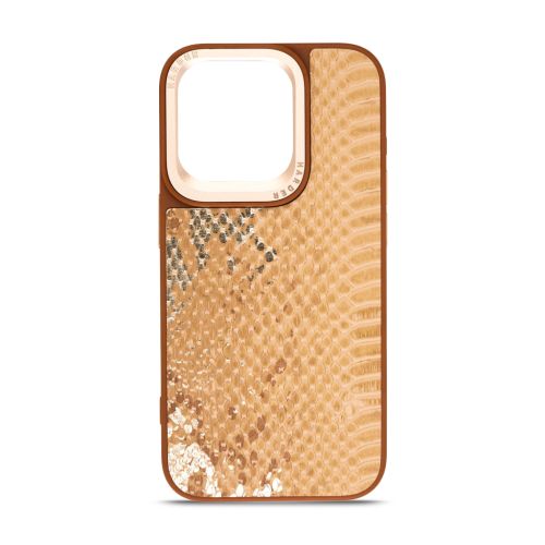 Чехол для мобильного телефона Harder Snake Pattern Apple iPhone 14 Pro Beige (ARM76806)