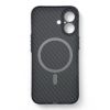 Чохол до мобільного телефона BeCover Carbonite Case (MagSafe) для Apple iPhone 16 Black (712067) - Зображення 1