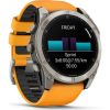 Смарт-годинник Garmin fenix 8 51mm, AMOLED, Saph, Ti/Bare/Grpht, SparkOrg/GrphtBd, (010-02905-11) - Зображення 2