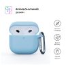 Чехол для наушников Armorstandart Hang Case для Apple AirPods 4 Light Blue (ARM81283) - Изображение 1