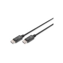 Кабель мультимедійний DisplayPort to DisplayPort 3.0m UHD 4K M/M Black Digitus (AK-340100-030-S)
