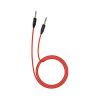 Кабель мультимедійний 3.5mm M to 3.5mm M 1.0m UPA11 Black HOCO (6957531079293) - Зображення 1
