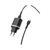 Зарядное устройство HOCO C12Q Smart USB QC3.0 + cable USB to USB-C 18W Black (6931474716293) - Изображение 2