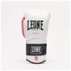 Боксерские перчатки Leone GN113 IL Tecnico N3 White 12 унцій (GN113_White_12oz) - Изображение 3
