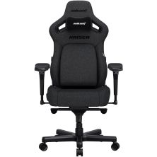 Кресло игровое Anda Seat Kaiser 4 Linen Fabric Size L Dark Gray (AD12YDDC-L-20-GB-CF)