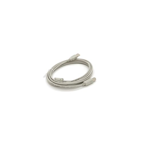 Кабель для принтера USB 2.0 AM/BM 3.0m ferrite white Voltronic (YT-AM/BM-3.0W)