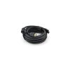 Кабель мультимедийный HDMI M to HDMI M 5.0m V1.4 4K black Ritar (HDMI(M)/(M)V1.4-5m-348P) - Изображение 1