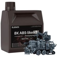 Фотополімерна смола ELEGOO Resin, ABS-like 3.0 8K 2кг, space gray (50.103.0222) Фотополімерна смола ELEGOO Resin, ABS-like 3.0 8K 2кг, space gray (50.103.0222)