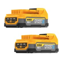 Акумулятор до електроінструменту DeWALT 18V XR Li-lon PowerStack 1.7Ah, 2 шт., вага 0.7 кг (DCBP034E2) Акумулятор до електроінструменту DeWALT 18V XR Li-lon PowerStack 1.7Ah, 2 шт., вага 0.7 кг (DCBP034E2)