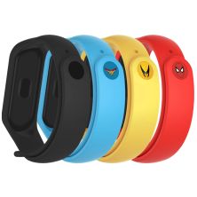 Ремінець до фітнес браслета Armorstandart комплект 4шт Xiaomi Mi Band 4/3 Superhero Edition (ARM77062)