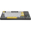Клавиатура Ajazz AK870 V2 Flying Fish Switch USB UA Black/Grey/Yellow (AK870-V2-FF-BGY) - Изображение 1