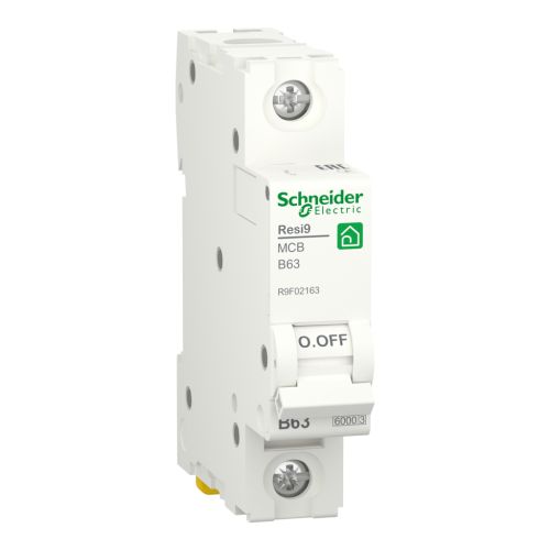 Автоматический выключатель Schneider Electric RESI9 6kA 1P 63A (R9F02163)