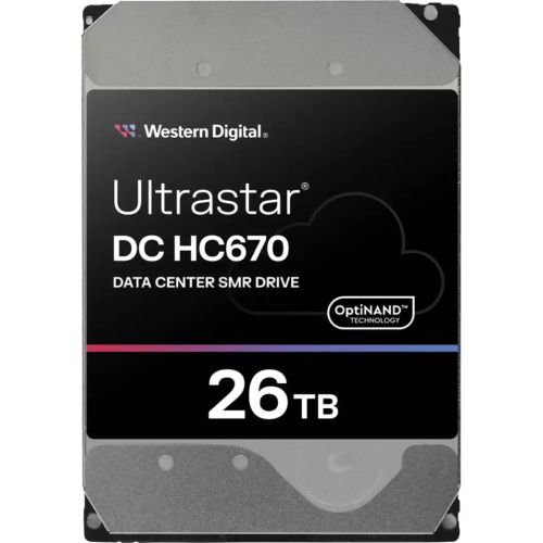 Жорсткий диск 3.5 26TB Ultrastar DC HC670 WD (0F61452 / WSH722626ALN607)