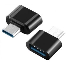 Переходник USB to Type-C black XoKo (XK-AC040-BK)