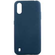 Чехол для мобильного телефона Dengos Carbon Samsung Galaxy A01, blue (DG-TPU-CRBN-56) (DG-TPU-CRBN-56)