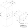 Микроволновая печь Kernau KMO 254 G B - Изображение 1