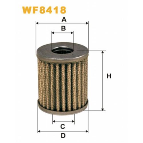 Фильтр топливный Wixfiltron WF8418