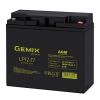 Батарея к ИБП Gemix 12В 17 Ач (LP1217) - Изображение 1