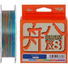 Шнур YGK Veragass Fune X8 150m Multi Color 0.6/0.128mm 14lb/5.2kg (5545.02.60)