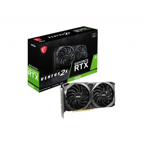 Видеокарта MSI GeForce RTX3050 8Gb VENTUS 2X (RTX 3050 VENTUS 2X 8G)