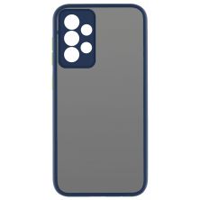 Чохол до мобільного телефона MakeFuture Samsung A53 Frame (Matte PC+TPU) Blue (MCMF-SA53BL)