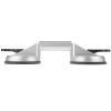 Присоска Neo Tools подвійна, алюмінієва, 120 мм, 100кг (56-802) - Зображення 2
