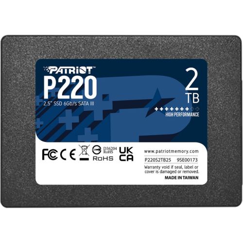 Накопичувач SSD 2.5 2TB P220 Patriot (P220S2TB25)