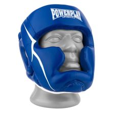 Боксерский шлем PowerPlay 3100 PU Синій L (PP_3100_L_Blue)