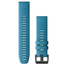 Ремешок для смарт-часов Garmin quatix 6 22mm QuickFit Cirrius Blue Silicone (010-12863-20)