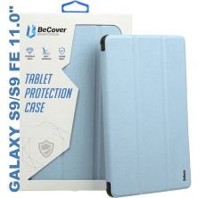 Чехол для планшета BeCover Soft Edge stylus holder Samsung Tab S9 (SM-X710/SM-X716)/S9 FE (SM-X510/SM-X516B) 11.0 Light Bl (710441)