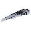 Нож монтажный Sigma корпус метал/резина, лезвие 18мм, автоматический замок (8211041) - Изображение 2