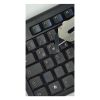 Наклейка на клавиатуру BestKey непрозрачная чорная, 68, серебристый (BK13SIL/021) - Изображение 2