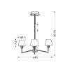 Люстра Candellux TOGO (33-10639) - Зображення 1