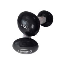 Гантельный набор LiveUp Vinyl Dumbbell Egg Head вінілові чорні 2х4кг LS2001-4 (6951376138313) Гантельный набор LiveUp Vinyl Dumbbell Egg Head вінілові чорні 2х4кг LS2001-4 (6951376138313)