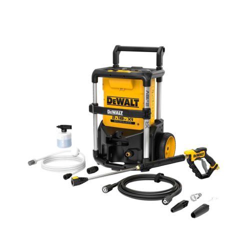 Мойка высокого давления DeWALT XR Li-Ion, 165 бар, шланг 6 м (без АКБ и ЗУ) (DCMPW1600N)