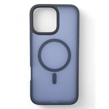 Чехол для мобильного телефона BeCover Metal Buttons Case (MagSafe) для Apple iPhone 16 Pro Blue (712097)