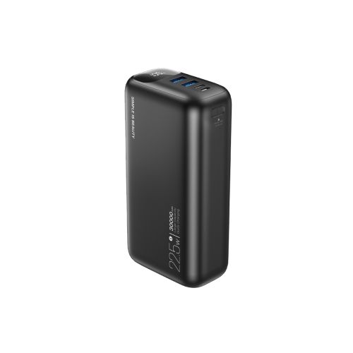 Батарея універсальна XO 30000mAh, PD/20W, QC/22.5W, black (PR200_Black)