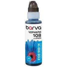 Чернила Barva Epson 108 100 мл, Cyan, флакон OneKey (1K) (E108-949-1K)