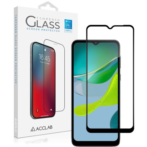 Стекло защитное ACCLAB Full Glue MOTO E13 Black (1283126573620)