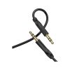 Кабель мультимедійний 3.5mm M to 3.5mm M BL16 black BOROFONE (6974443389166) - Зображення 2