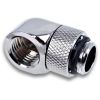 Фітинг для СРО Alphacool Eiszapfen L-connector rotatable - 4pcs Set - Chrome (17616) - Зображення 2