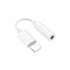 Перехідник Lightning to 3.5mm F white BOROFONE (6941991111143) - Зображення 1