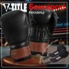 Боксерські рукавички Title Boxing Honorary Black M 12 oz (GOSBG M BK/BNL) - Зображення 1