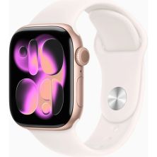 Смарт-часы Apple Watch Series 11 GPS + Cellular 42mm Rose Gold Aluminium Case with Light Blush Sport Band - S/M (MF8E4RK/A)