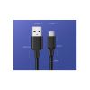 Дата кабель USB 2.0 AM to USB-C 0.25m 3A US287 black Ugreen (60114) Дата кабель USB 2.0 AM to USB-C 0.25m 3A US287 black Ugreen (60114) - Зображення 2
