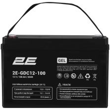Батарея до ДБЖ 2E 2E-GDC12-100 12V 100Ah (2E-GDC12-100)