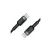 Дата кабель USB-C to USB-C 1.2m 60W black Acefast (6974316285137) - Зображення 1
