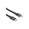 Дата кабель USB-C to USB-C 1.2m 60W black Acefast (6974316285137) - Зображення 2