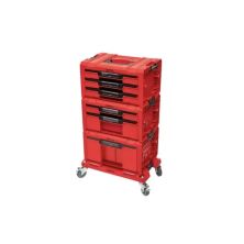 Ящик для інструментів QBRICK SYSTEM набір на платформі, 21, 525*345*885, SYSTEM PRO Drawer Workshop Set 6 Red (Z260370PG003)